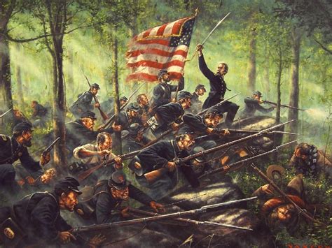 La Battaglia di Gettysburg; Un Punto di Svolta nella Guerra Civile Americana e la Lealtà Intrepida di un Generale del Nord