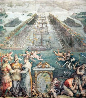 La Battaglia di Lepanto: Un trionfo contro l'Impero Ottomano guidato dal valoroso Zanobio Pizzolano